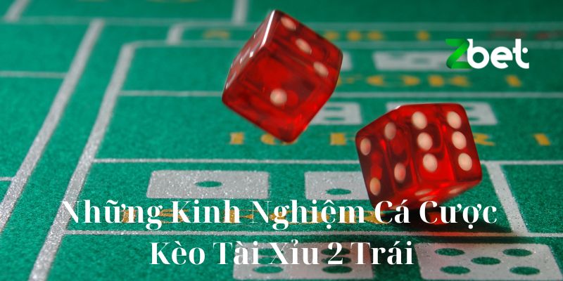 Những Kinh Nghiệm Cá Cược Kèo Tài Xỉu 2 Trái