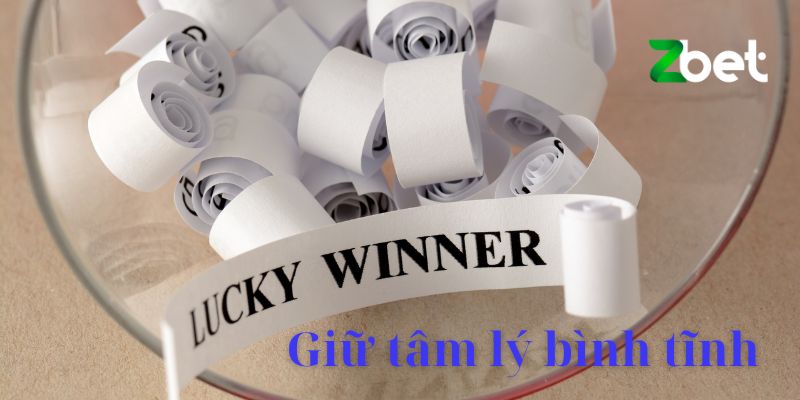 Giữ tâm lý bình tĩnh